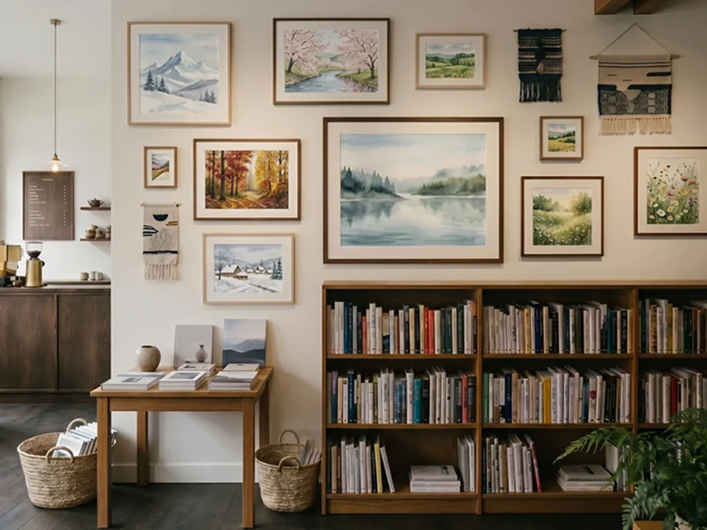 山田花子 個展の様子